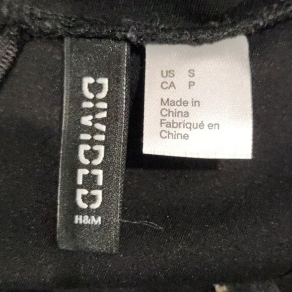 H&M DIVIDED- Cut-out Dress (Black) - Picture 9 of 10